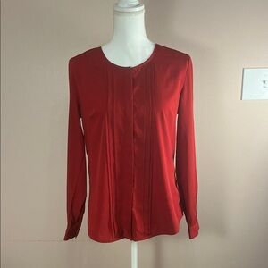 Banana Republic Rich Red Blouse